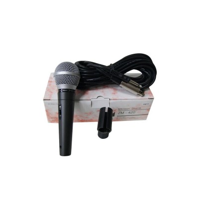 DYNAMIC MICROPHONE TOA ZM-420 MIKROPON KABEL